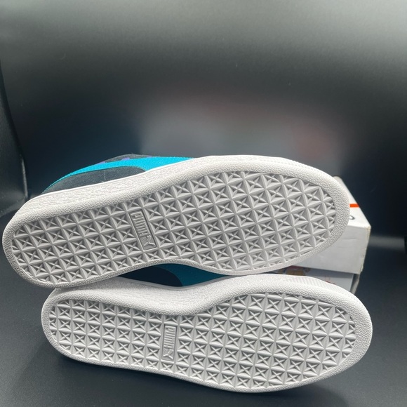 Puma Sneakers in Black with Purple and Blue - Picture 6 of 8